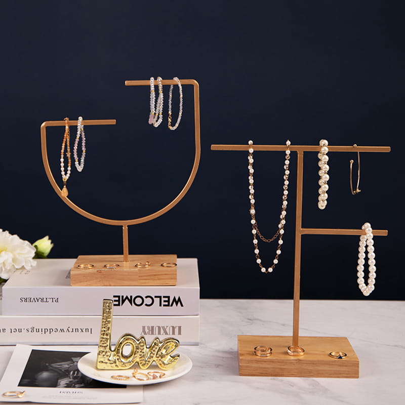 Espositore moderno da appendere in metallo